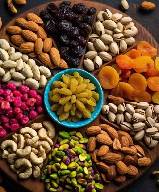 Assorted seeds and nuts