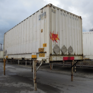 Shipping container BDF-System 7.450 mm lang