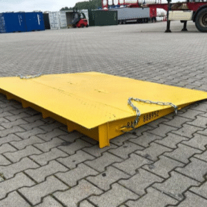 Shipping container Onbekend ramp 2m wide 7.500kg