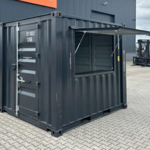 New Shipping Container SSSC NEW 10FT BAR CASH REGISTER KIOSK